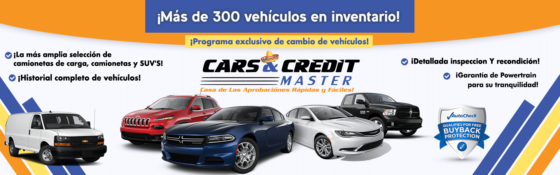 Cars and Credit Master Search Used